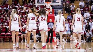 Image post by @IndianaWBB on Twitter