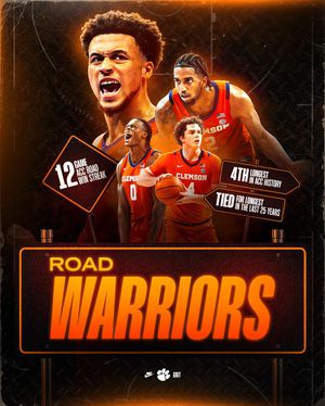 Image post by @clemsonmbb on Instagram