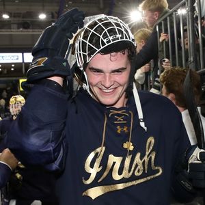 Image post by @nd_hockey on Instagram