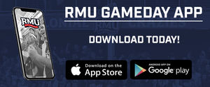Image post by @RMUAthletics on Facebook