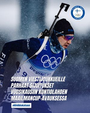 Image post by @olympicteamfinland on Instagram