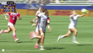 Video post by @LASevensRugby on Facebook