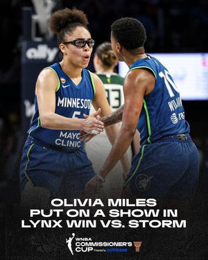 Image post by @WNBA on Twitter