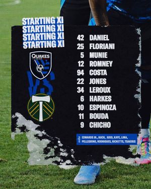 Image post by @SJEarthquakes on Twitter/X