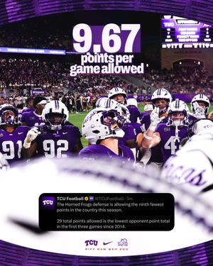 Image post by @tcufootball on Instagram