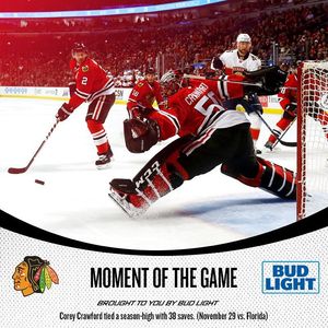 Image post by @nhlblackhawks on Instagram