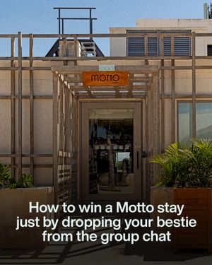 Image post by @mottobyhilton on Instagram