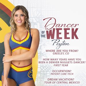 Image post by @nuggetsdancers on Instagram