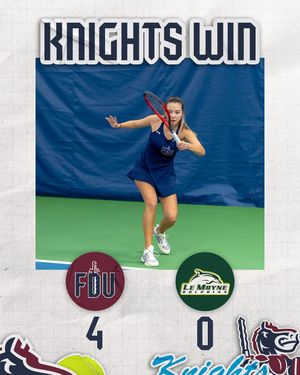 Image post by @fduknights_tennis on Instagram
