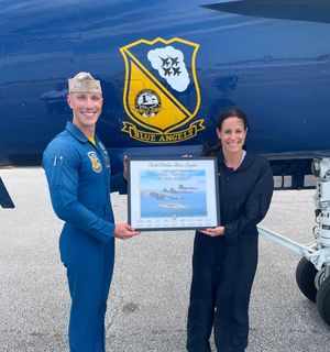 Image post by @usnavyblueangels on Instagram