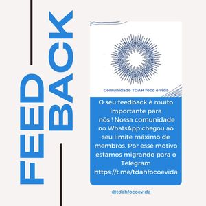 Image post by @tdahfocoevida on Instagram