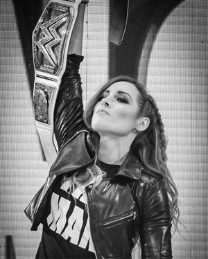 Image post by @beckylynchwwe on Instagram