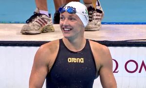 Image post by @USCswim on Twitter