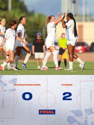 Image post by @GatorsSoccer on Twitter