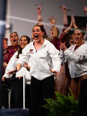 Image post by @cmugymnastics on Instagram