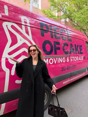 Image post by @pieceofcakemoving on Instagram