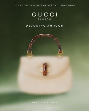 Image post by @gucci on Twitter