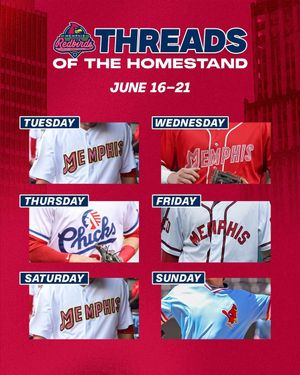 Image post by @memphisredbirds on Instagram