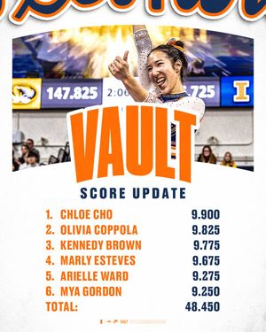 Image post by @IlliniWGym on Twitter