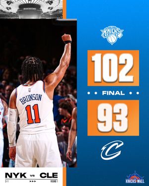 Image post by @TheKnicksWall on Twitter