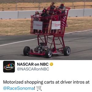 Image post by @nascaronnbc on Instagram