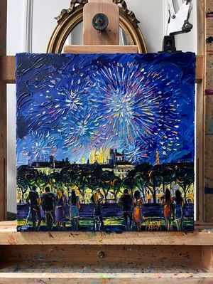Image post by @monaedulescoart on Instagram