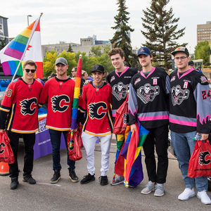 Image post by @nhlflames on Instagram