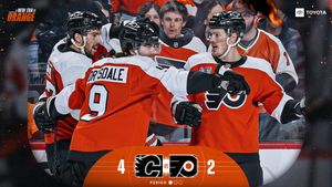 Image post by @NHLFlyers on Twitter
