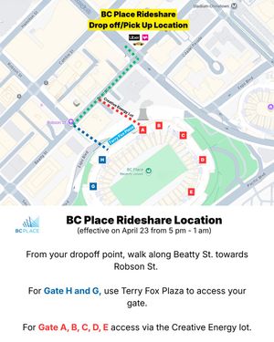 Image post by @bcplacestadium on Instagram