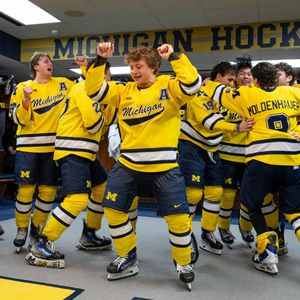 Image post by @umichhockey on Instagram