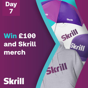 Image post by @skrill on Twitter