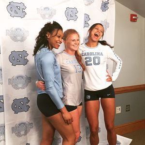 Image post by @uncvolleyball on Instagram