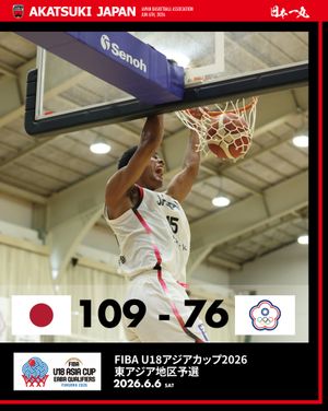 Image post by @japan_basketball on Instagram