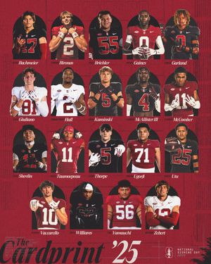Image post by @StanfordFball on Twitter