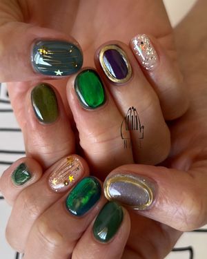 Image post by @111nail_omotesando on Instagram