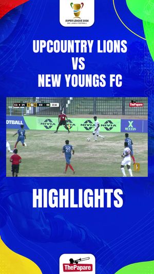 Video post by @thepaparefootball on Facebook