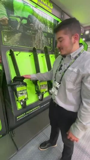 Video post by @greenworkscommercial on Facebook