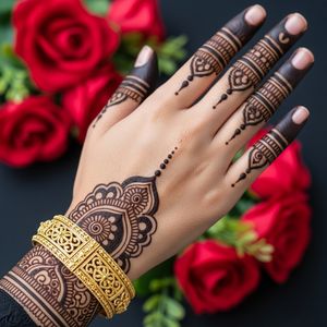 Image post by @mehndi_design4u on Instagram