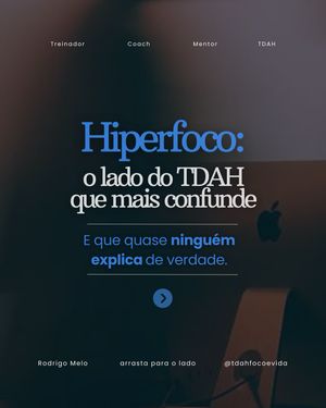 Image post by @tdahfocoevida on Instagram