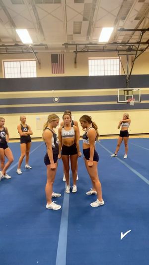 Video post by @corner_canyon_cheer on Instagram