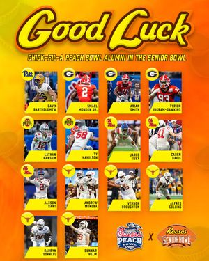 Image post by @CFAPeachBowl on Twitter