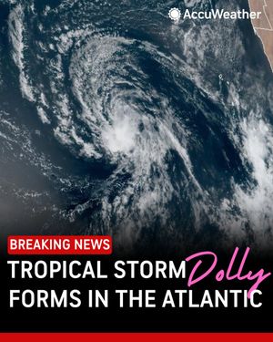 Image post by @accuweather on Twitter