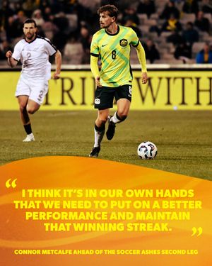 Image post by @socceroos on Instagram