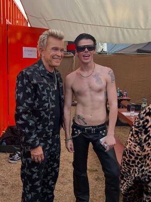 Image post by @billyidol on Instagram