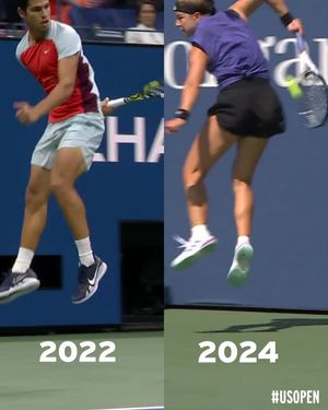 Image post by @usopen on Twitter