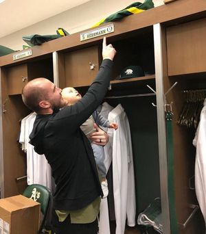 Image post by @athletics on Instagram