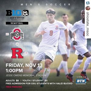 Image post by @ohiostathletics on Instagram