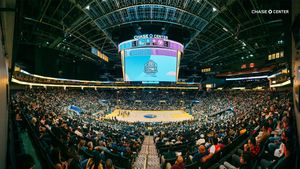 Image post by @ChaseCenter on Twitter