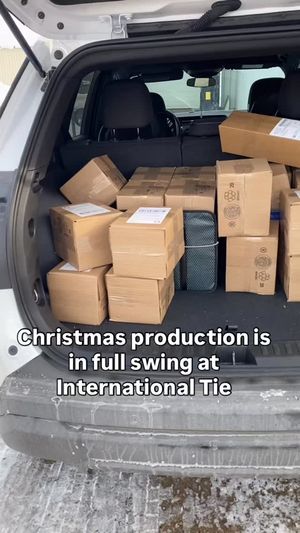 Video post by @internationaltie on Facebook