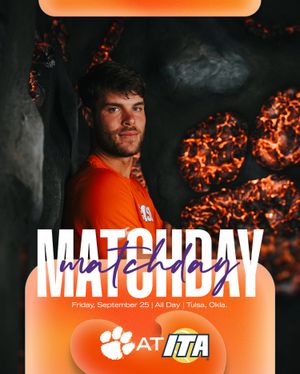 Image post by @clemsonmtennis on Instagram